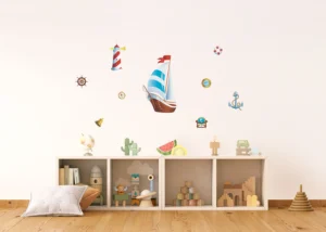 Wall Stickers Ship, 65 x 85 cm, K 0828 - Image 2