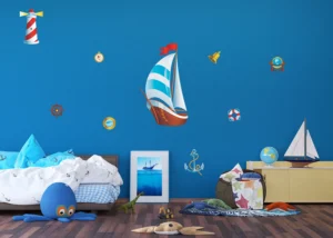 Wall Stickers Ship, 65 x 85 cm, K 0828 - Image 3