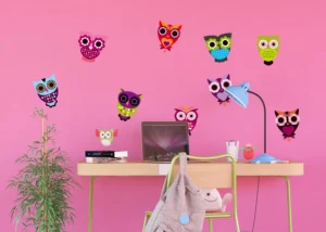 Wall Stickers Owls, 65 x 85 cm, K 1022 - Image 2