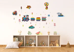 Wall Stickers Tractor, 65 x 85 cm, K 1046 - Image 2