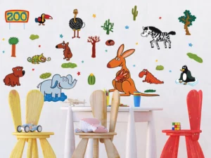 Wall Stickers Zoo, 65 x 85 cm, K 1047 - Image 3