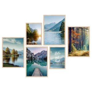 Poster Set Autumn Forest, 4 x A3, 2 x A4, P6 351301 - Image 5