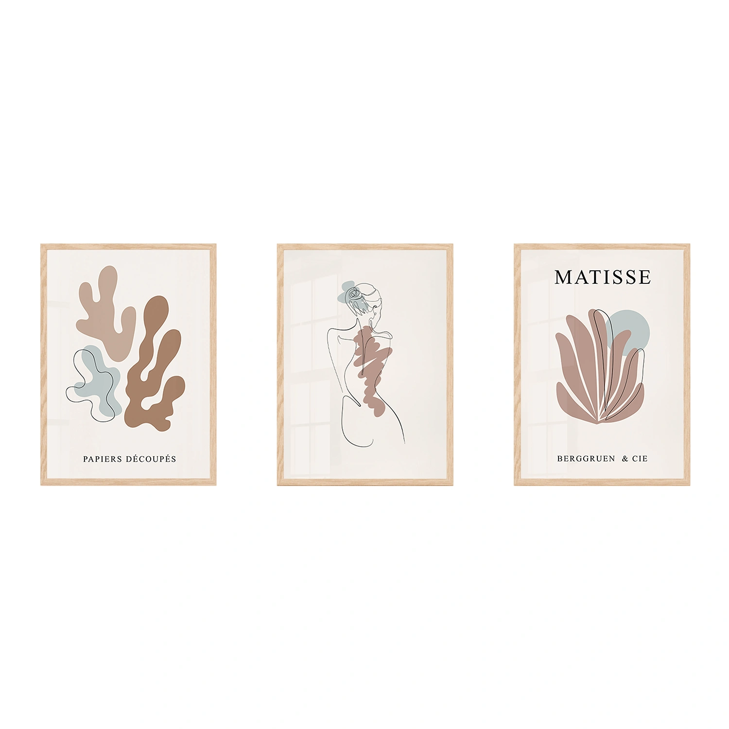 P 351435 Abstract Set 2 Poster Set Abstract, 3 x A3, P3 351435