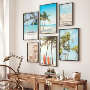 Sada oboustranných plakátů Pláž | 4 x A3, 2 x A4 | P6 351371 - Obrázek 5