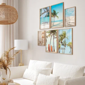 Poster Set Beach Set, 4 x A3, 2 x A4, P6 351371 - Obrázek 6