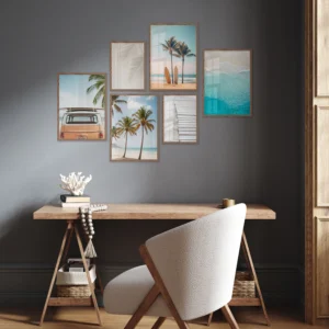 Sada oboustranných plakátů Pláž | 4 x A3, 2 x A4 | P6 351371 - Obrázek 3