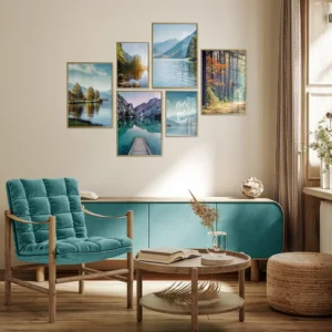 Poster Set Autumn Forest, 4 x A3, 2 x A4, P6 351301 - Image 6