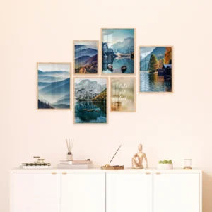 Poster Set Autumn Forest, 4 x A3, 2 x A4, P6 351301 - Image 4