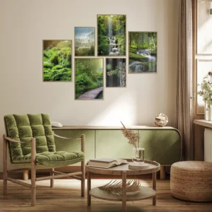 Poster Set Forest, 4 x A3, 2 x A4, P6 351315 - Image 7