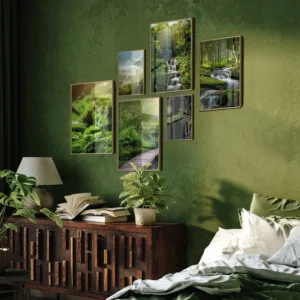 Poster Set Forest, 4 x A3, 2 x A4, P6 351315 - Image 6