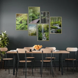 Poster Set Forest, 4 x A3, 2 x A4, P6 351315 - Image 5