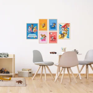 Sada oboustranných plakátů Tlapková Patrola | 2 x A3, 4 x A4 | P6 351399 - Obrázek 5