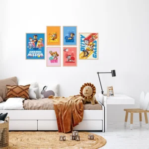 Sada oboustranných plakátů Tlapková Patrola | 2 x A3, 4 x A4 | P6 351399 - Obrázek 6