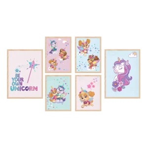 Sada oboustranných plakátů Tlapková Patrola | 2 x A3, 4 x A4 | P6 351413 - Obrázek 2