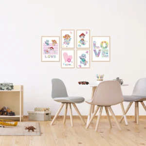 Sada oboustranných plakátů Tlapková Patrola | 2 x A3, 4 x A4 | P6 351413 - Obrázek 6