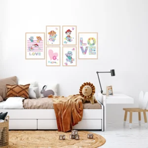 Sada oboustranných plakátů Tlapková Patrola | 2 x A3, 4 x A4 | P6 351413 - Obrázek 5