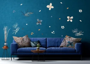 Wall Stickers Vector Florals | 65 x 85 cm | SB 4201 - Image 2