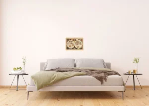 Samolepka na zeď Stará Mapa | 42.5 x 65 cm | SM 3434 - Obrázek 2