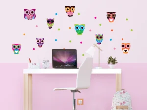 Wall Stickers Owls, 42,5 x 65 cm, SM 3437 - Image 3