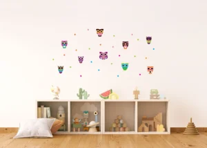 Wall Stickers Owls, 42,5 x 65 cm, SM 3437 - Image 2
