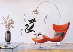 Wall Stickers Cat, 42,5 x 65 cm, SM 3439 - Obrázek 4