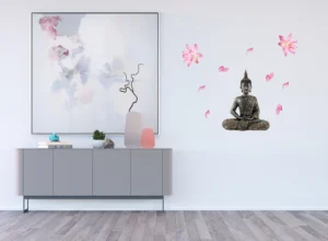 Samolepka na zeď Buddha | 42.5 x 65 cm | SM 3447 - Obrázek 5
