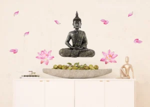 Wall Stickers Buddha, 42,5 x 65 cm, SM 3447 - Image 2