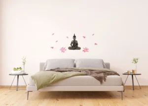 Samolepka na zeď Buddha | 42.5 x 65 cm | SM 3447 - Obrázek 4