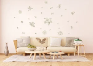 Wall Stickers Faded Blooms | 42.5 x 65 cm | SM 3453 - Image 3