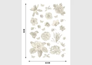 Wall Stickers Faded Blooms | 42.5 x 65 cm | SM 3453 - Image 6
