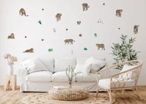 Wall Stickers Safari Leopards | 42.5 x 65 cm | SM 3463 - Image 3