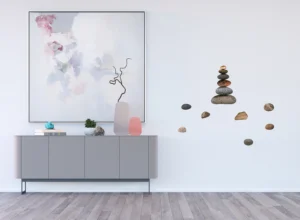 Wall Stickers Stones, 30 x 30 cm, SS 3855 - Obrázek 3