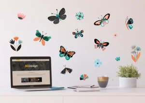 Wall Stickers Abstract, 30 x 30 cm, SS 3875 - Obrázek 2