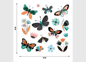 Wall Stickers Abstract, 30 x 30 cm, SS 3875 - Obrázek 3