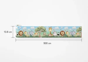 Wall Border Jungle Safari | 5 m x 13.8 cm | WBD 8009 - Image 6
