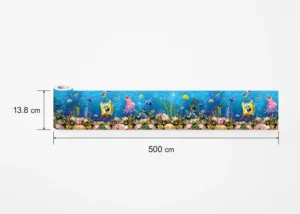 Wall Border Spongebob | 5 m x 13.8 cm | WBD 8029 - Image 5