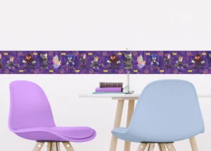 Dětská samolepící bordura na zeď Sonic Prime | 5 m x 13.8 cm | WBD 8039 - Obrázek 2