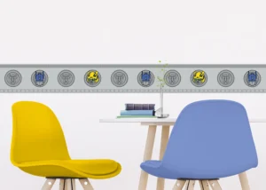 Dětská samolepící bordura na zeď Transformers Autoboti | 5 m x 13.8 cm | WBD 8043 - Obrázek 3