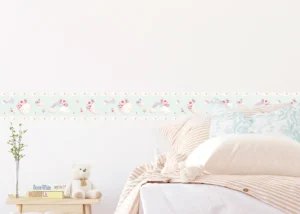 Dětská samolepící bordura na zeď Modrý Akvarelový Měsíc | 5 m x 13.8 cm | WBD 8047 - Obrázek 6