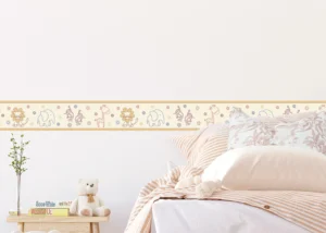 Wall Border Beige Fairy Tale | 5 m x 13.8 cm | WBD 8051 - Obrázek 6