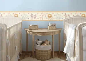 Wall Border Beige Fairy Tale | 5 m x 13.8 cm | WBD 8051 - Obrázek 3