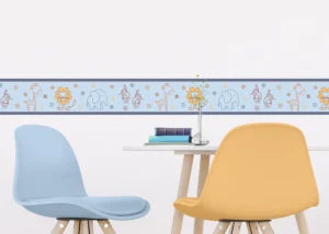 Wall Border Blue Fairy Tale | 5 m x 13.8 cm | WBD 8053 - Obrázek 5