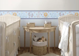 Wall Border Blue Fairy Tale | 5 m x 13.8 cm | WBD 8053 - Obrázek 7