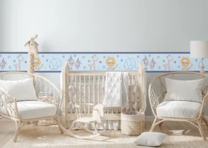 Wall Border Blue Fairy Tale | 5 m x 13.8 cm | WBD 8053 - Obrázek 6