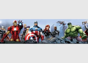 Wall Border Marvel Avengers | 5 m x 13.8 cm | WBD 8077
