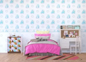 Wall Border Disney Frozen Elsa and Olaf | 5 m x 14 cm | WBD 8088 - Image 2