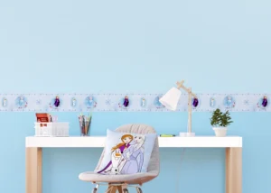 Wall Border Disney Frozen Snow Flakes | 5 m x 14 cm | WBD 8109 - Image 2