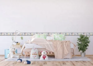 Dětská samolepící bordura na zeď Medvídek | 5 m x 9.7 cm | WBD 8125 - Obrázek 2