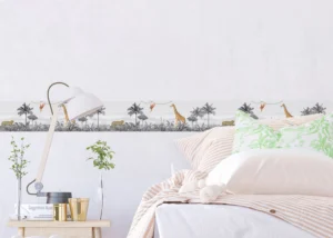 Dětská samolepící bordura na zeď Jungle | 5 m x 9.7 cm | WBD 8129 - Obrázek 3