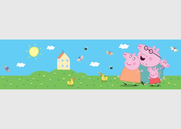 Wall Border Peppa Pig Classic | 5 m x 9,7 cm | WBD 8145